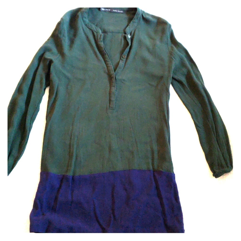 Zara shirt dress